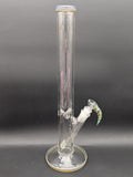 2K Glass Straight Tube with Diffused Downstem-Avernic Smoke Shop