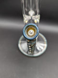 2K Glass Straight Tube with Diffused Downstem