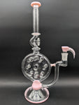 2K Glass Swiss Perc Straight Tube Bong