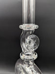 2K Glass Swiss Perc Straight Tube Bong