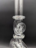 2K Glass Swiss Perc Straight Tube Bong