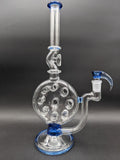 2K Glass Swiss Perc Straight Tube Bong