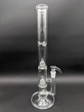 2K Glass - Triple Perc Tube-Avernic Smoke Shop