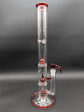 2K Glass - Triple Perc Tube-Avernic Smoke Shop