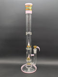 2K Glass - Triple Perc Tube-Avernic Smoke Shop