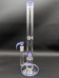 2K Glass Worked Dual Inline to Imperial Tube-Avernic Smoke Shop