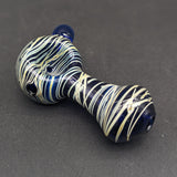 3" Color Swirl Peanut Hand Pipes-Avernic Smoke Shop