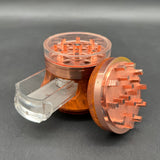 3" Premium Wobble Eject Tray 4 Part Grinder