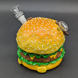 3D Cheeseburger Dog Water Pipe-Avernic Smoke Shop