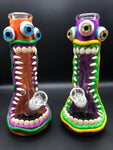 3D Monster Mouth 10" Beakers - Avernic Smoke Shop