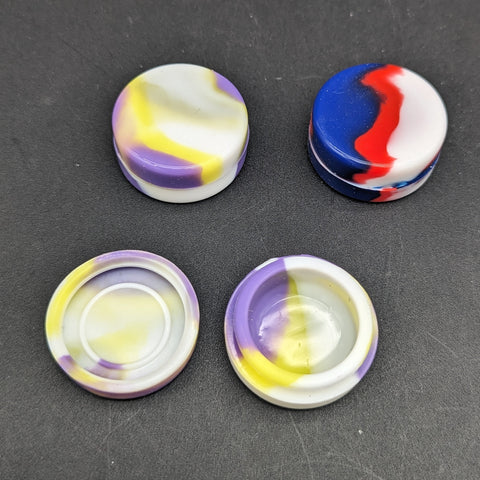 3ml Round Silicone Concentrate Containers-Avernic Smoke Shop
