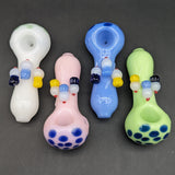 4" Cupcake Polka Dot Hand Pipe