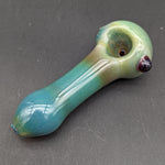 4" Fritted Spoon Pipes - by Branded Glass-Avernic Smoke Shop