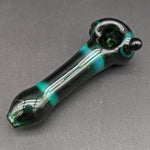 4" Fritted Spoon Pipes - by Branded Glass