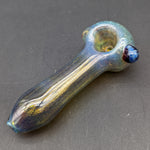 4" Fritted Spoon Pipes - by Branded Glass-Avernic Smoke Shop