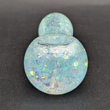 4" Glycerin Sparkle Steamroller Spoon Pipe