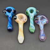 4" Multi Color Twist Pipes - Reading Glass Militia
