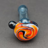 4" Speckled Wig Wag Spoon Pipe - by Branded Glass-Avernic Smoke Shop