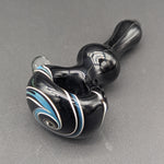 4.5" Swirly Spoon Pipe - Reading Glass Militia