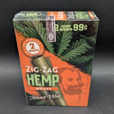 Zig Zag Hemp Wraps - Box of 25