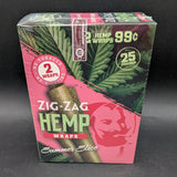 Zig Zag Hemp Wraps - Box of 25