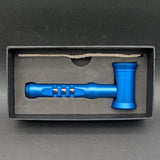 5" Metal and Glass Hammer Hand Pipe