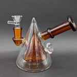 5" Multi Hole Pyramid Water Pipe