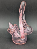5" Pink Flower Petal Bubbler