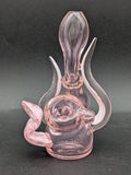 5" Pink Flower Petal Bubbler