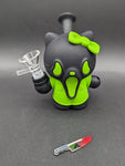 5" Silicone Hello Screamy Water Pipe-Avernic Smoke Shop