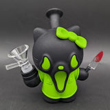 5" Silicone Hello Screamy Water Pipe-Avernic Smoke Shop