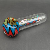 5" Wig Wag  Face Hand Pipe-Avernic Smoke Shop