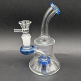 5.5" Mini Bent Neck Showerhead Bong-Avernic Smoke Shop