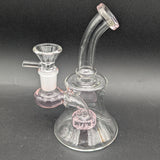 5.5" Mini Bent Neck Showerhead Bong-Avernic Smoke Shop