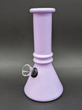 6" Acrylic Painted Beaker Bubbler Bong