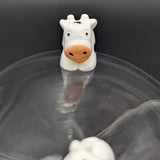 6" Climbing Cows Micro Beaker-Avernic Smoke Shop