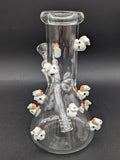 6" Climbing Cows Micro Beaker-Avernic Smoke Shop