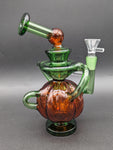 6" Gourd-geous Pumpkin Recycler Water Pipe