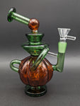 6" Gourd-geous Pumpkin Recycler Water Pipe