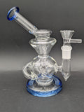 6.5" Color Accent Klein Recycler-Avernic Smoke Shop