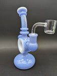 7" Donut Dual Color Dab Rig-Avernic Smoke Shop
