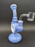7" Donut Dual Color Dab Rig-Avernic Smoke Shop