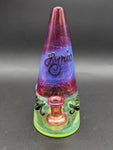 7" Gem Flower Cone Rig Purple/Green - By Lyric