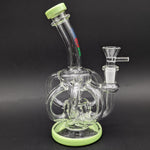 7.5" Inline Multi Tube Recycler Bong