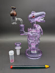 8" Fab Dino Glass Water Pipe by Calibear