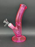 8" Full Color Bent Neck Straight Tube-Avernic Smoke Shop