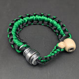8" Threaded Bracelet Pipe w/ Metal Bowl