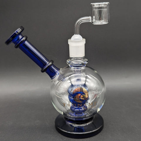 8" Tsunami Concentrate Rig Shower Head Side Neck Dome-Avernic Smoke Shop