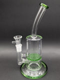 8.5" Bent Neck Honeycomb Bong