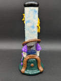 9" 3D Sunflower Mushroom Bong-Avernic Smoke Shop